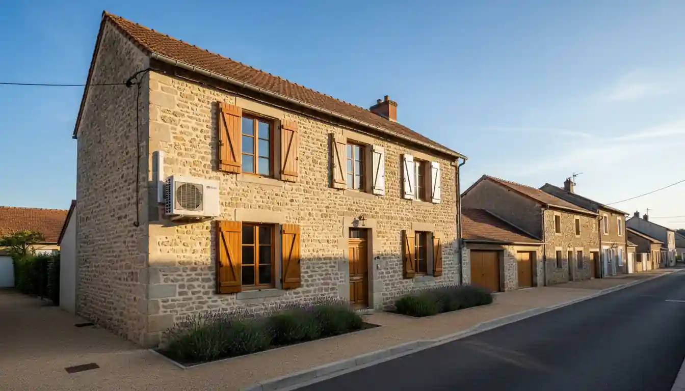 Installation de Pompe à Chaleur à Pusey